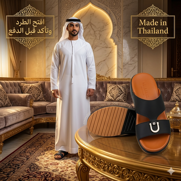 نعل الأصيل الأصلي — نعال إماراتي ملكي فاخر (P03)