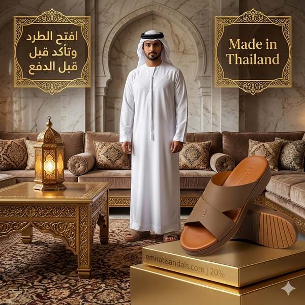 نعل الأصيل الأصلي — نعال إماراتي ملكي فاخر (P04)
