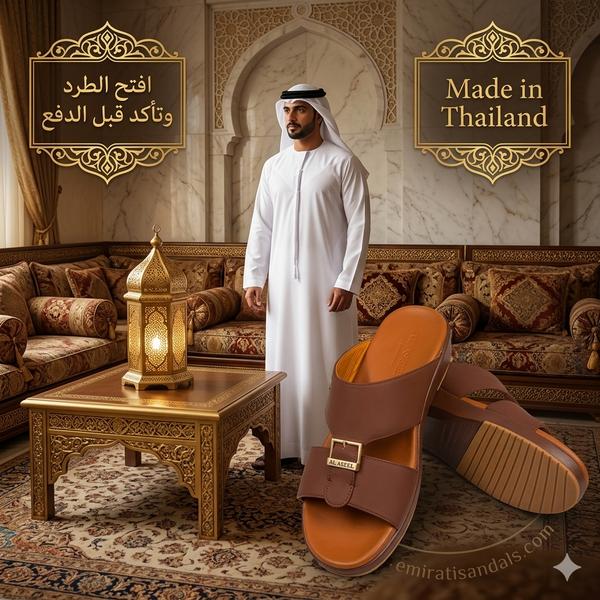 نعل الأصيل الأصلي — نعال إماراتي ملكي فاخر (P06)