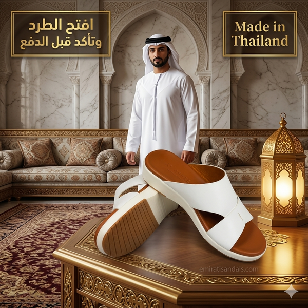 نعل الأصيل الأصلي — نعال إماراتي ملكي فاخر (P07)