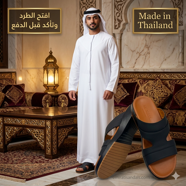 نعل الأصيل الأصلي — نعال إماراتي ملكي فاخر (P01)