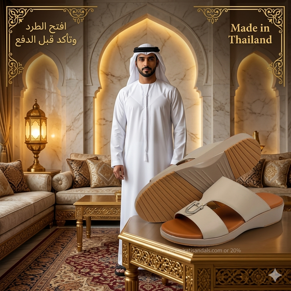 نعل الأصيل الأصلي — نعال إماراتي ملكي فاخر (P05)